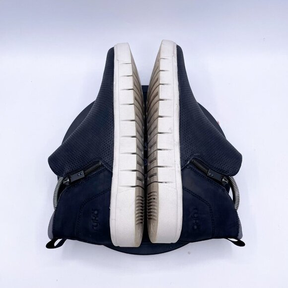 Ryka Hensley 2 Womens Bootie Sz 9M Comfort Round Toe Black Ankle Zip Boots - Picture 5 of 9